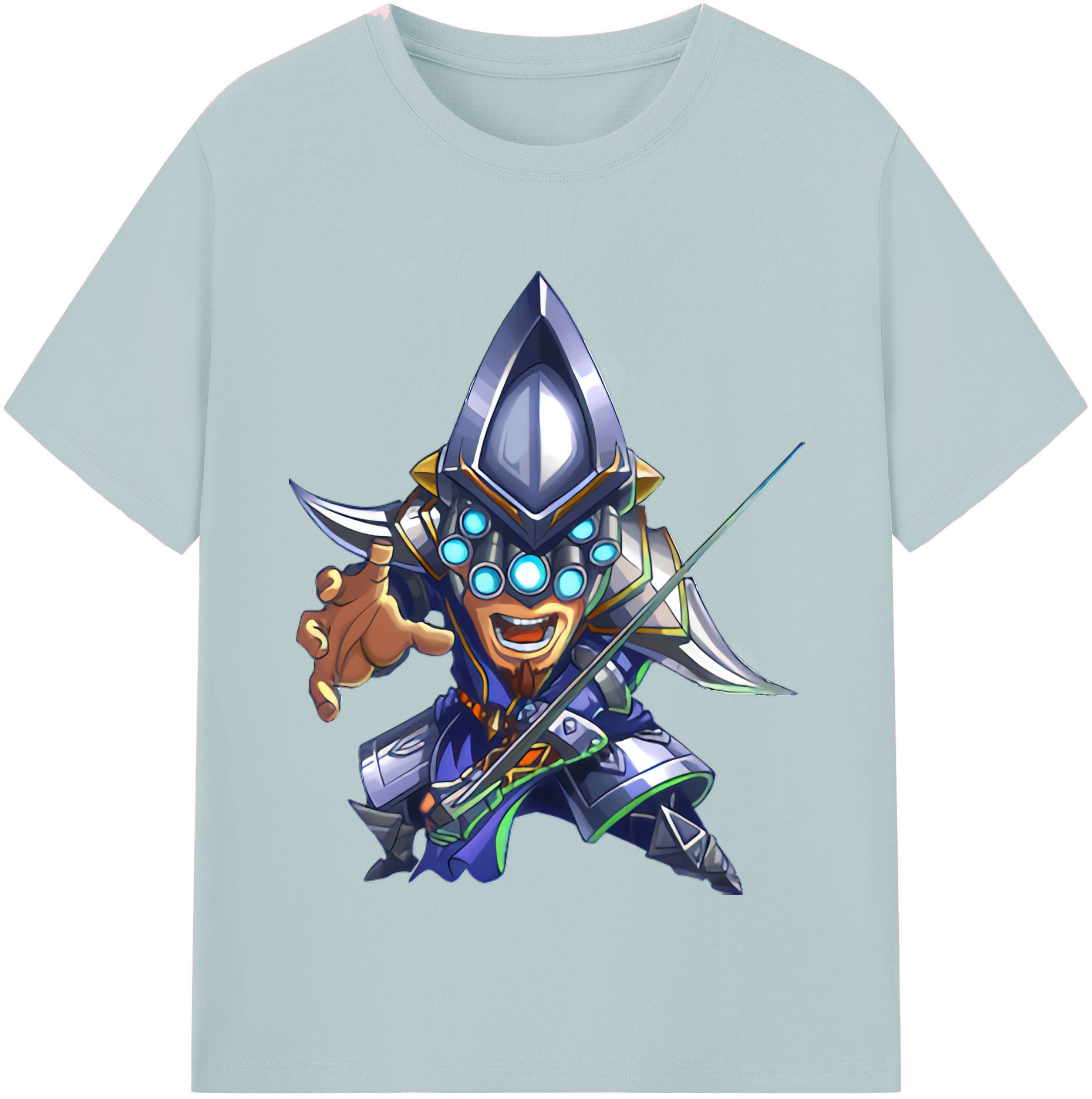 リーグ・オブ・レジェンド League of Legends LOL 綿100％半袖Tシャツ（フロントプリント）